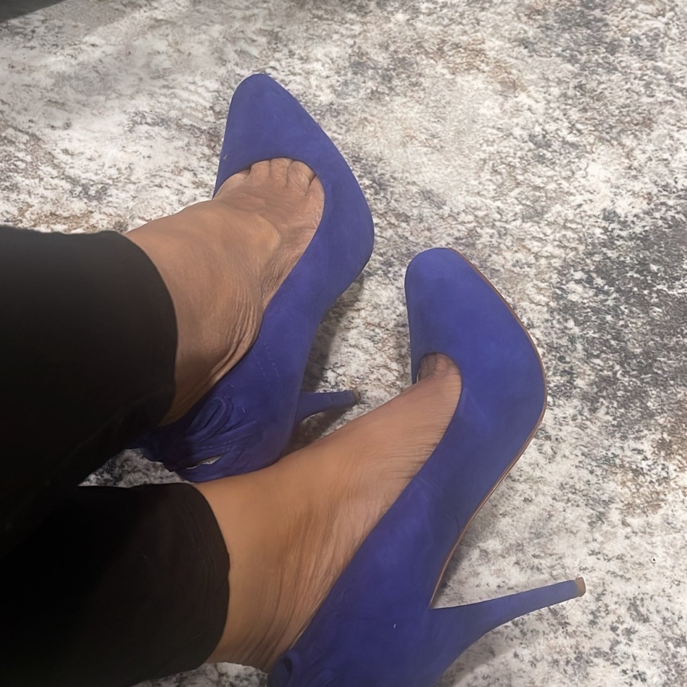 Chinese Laundry Royal Blue Heels